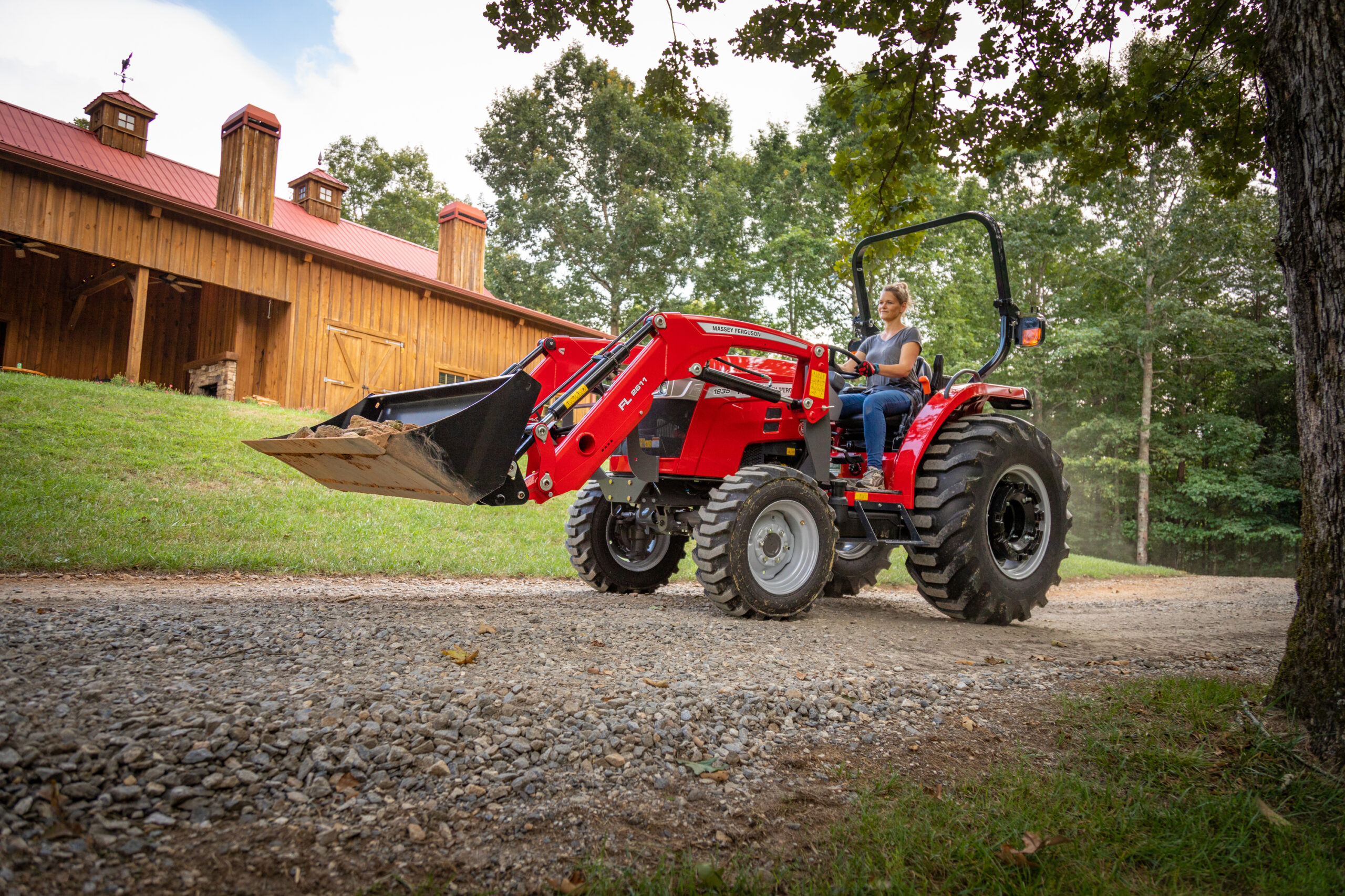 massey-ferguson-1835M-platform-loader Massey Ferguson Compact Tractor