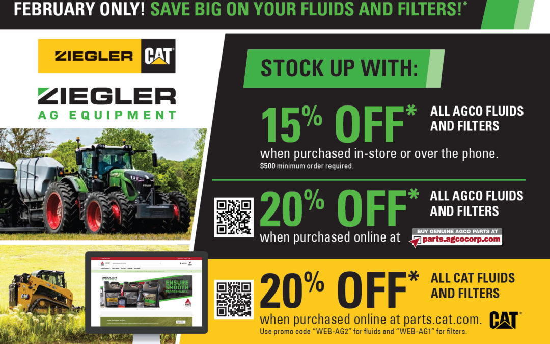 February Only! Save Big On Fluids and Filters!